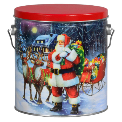 8S Santa with Reindeer