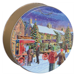 Hometown Holiday Cookie Tin