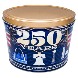 America's 250th 2-Gallon Popcorn Tin