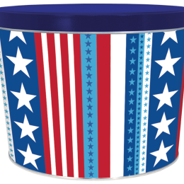 Stars & Stripes 2-Gallon Popcorn Tin