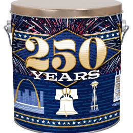America's 250th Gallon Popcorn Tin